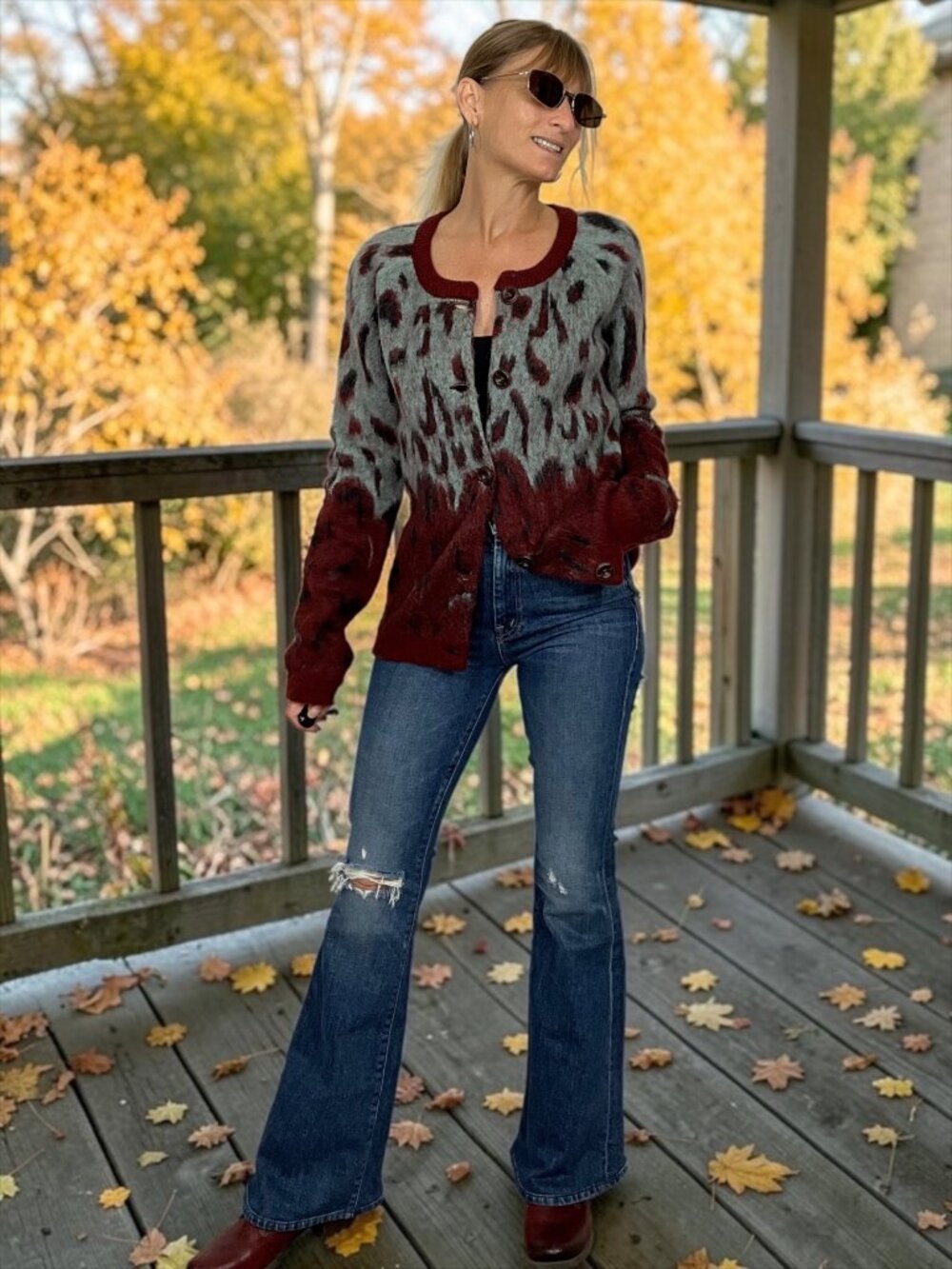 Scotch And Soda Maison Scotch Biker Cardigan Sweater SS/2 US/M Mohair Wool Fall